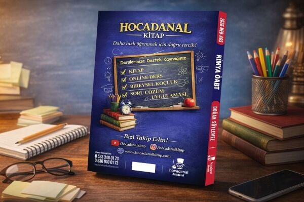 Kimya ÖABT 2013 - 2025 Orijinal Çıkmış Sorular –Doğan SÖYLEMEZ