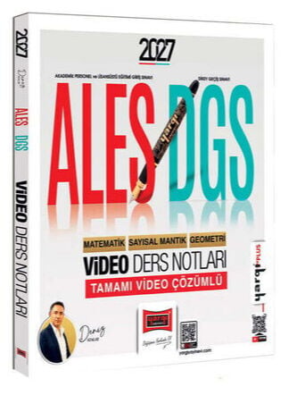 Yargı Yayınları 2027 ALES DGS Matematik Sayısal Mantık Geometri Video Ders Notları