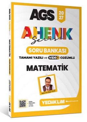 Yediiklim Yayınları 2027 MEB AGS  Ahenk Serisi  Matematik Tamamı Yazılı ve Video Çözümlü Soru Bankası