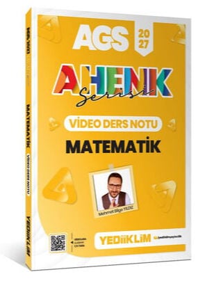 Yediiklim Yayınları 2027 MEB AGS Ahenk Serisi Matematik Video Ders Notları