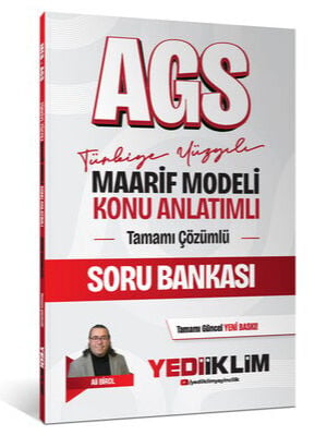 Yediiklim Yayınları 2027 Meb Ags Türkiye Yüzyılı Maarif Modeli Konu Anlatımlı Tamamı Çözümlü Soru Bankası