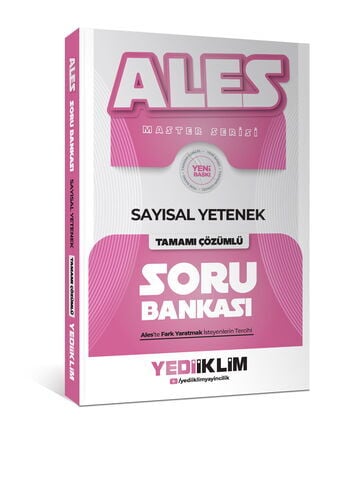 Yediiklim Yayınları 2027 ALES Sayısal Yetenek Tamamı Çözümlü Soru Bankası