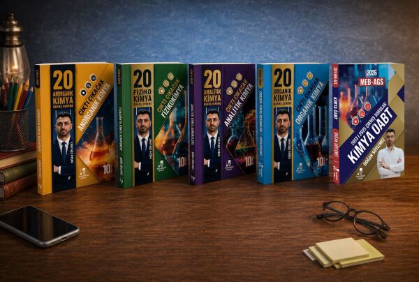 2026 AGS Kimya ÖABT 4×4 Branş Deneme Seti – Hocadanal kitap – Doğan SÖYLEMEZ