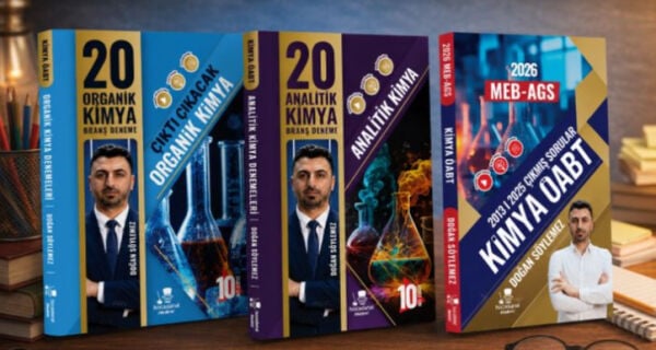 Kimya ÖABT 3 lü set – Doğan SÖYLEMEZ