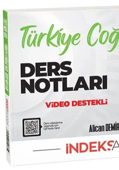 İndeks Akademi 2027 MEB-AGS Akademisi Türkiye Coğrafyası Video Ders Notları - Alican Demir İndeks Akademi Yayıncılık